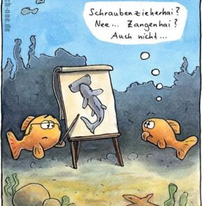 Humor zum Sonntag: Schraubenzieherhai? Zangenhai? Auch nicht...